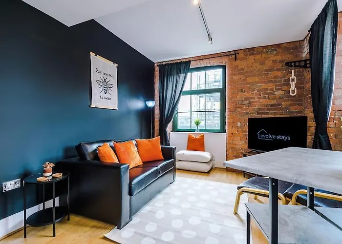 Stylish Central Apartment, Sleeps 4, Smart Tv, Next To Deansgate