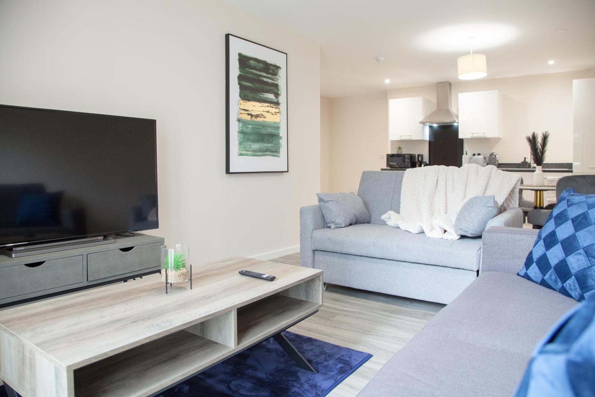 Modern 2bd In Apartment Manchester