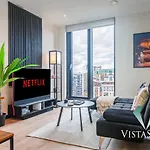 Japanese-Inspired Cozy 1-Bed In Manchester By Vista Stays