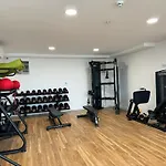 New Penthouse Height Flat, City View Balcony, Free Gym & More Minimalistic Home