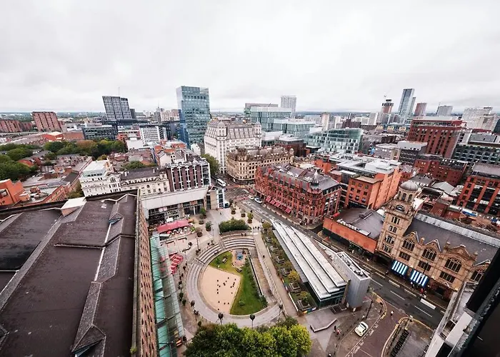 Pluxa Nordic Sky - Spacious Manchester Gem 2Bed 2Bath, & Free Parking