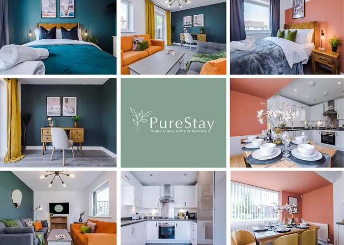Stunning House In Manchester For Business & Leisure - Wi-Fi & Parking By Purestay Serviced Accommodation