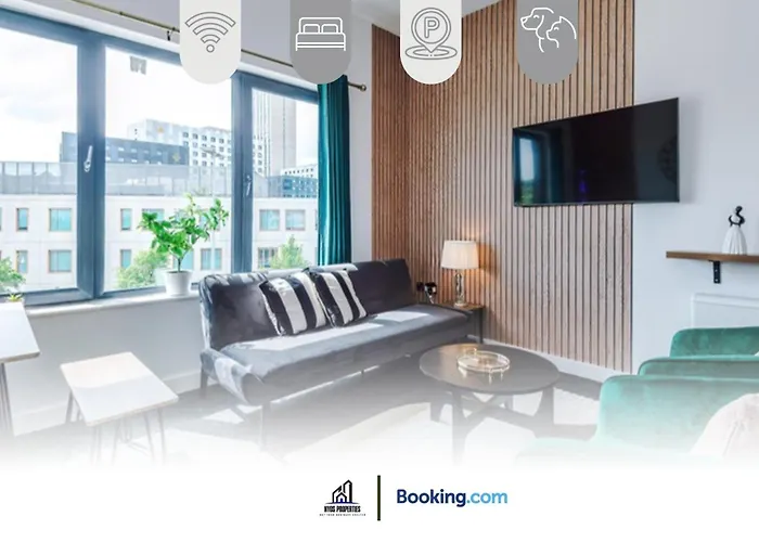Media City Apt Sleeps8, 25 Percent Off For Monthly Stays, Business & Leisure