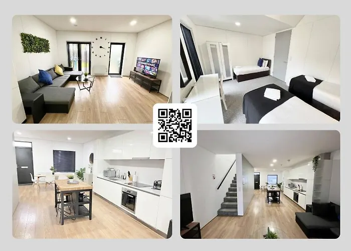 Large Townhouse 5 Beds With Two Parking Spaces - Manchester City Centre