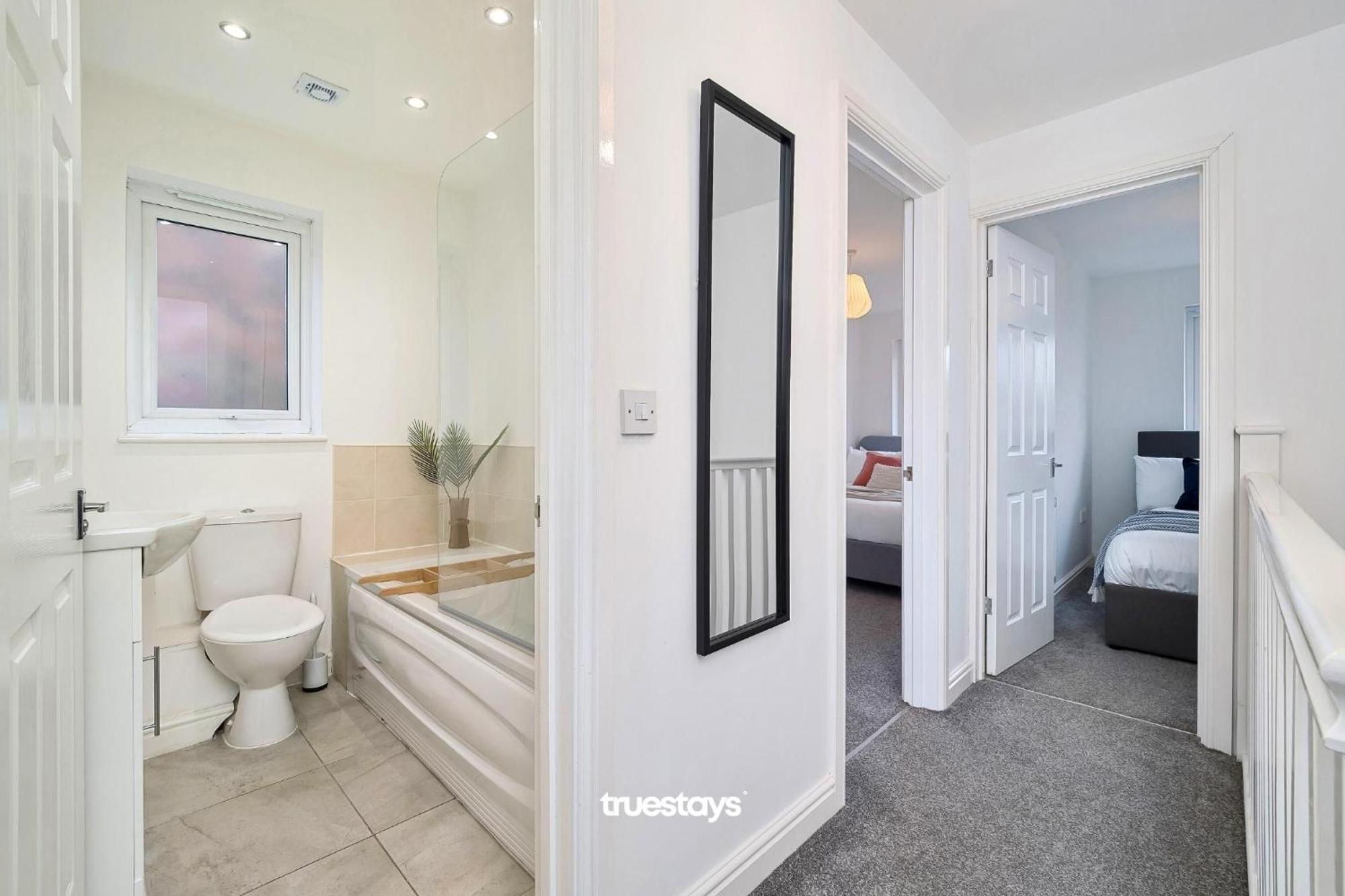 Holiday home Ashworth House By Truestays - New 3 Bedroom House In Failsworth, Manchester