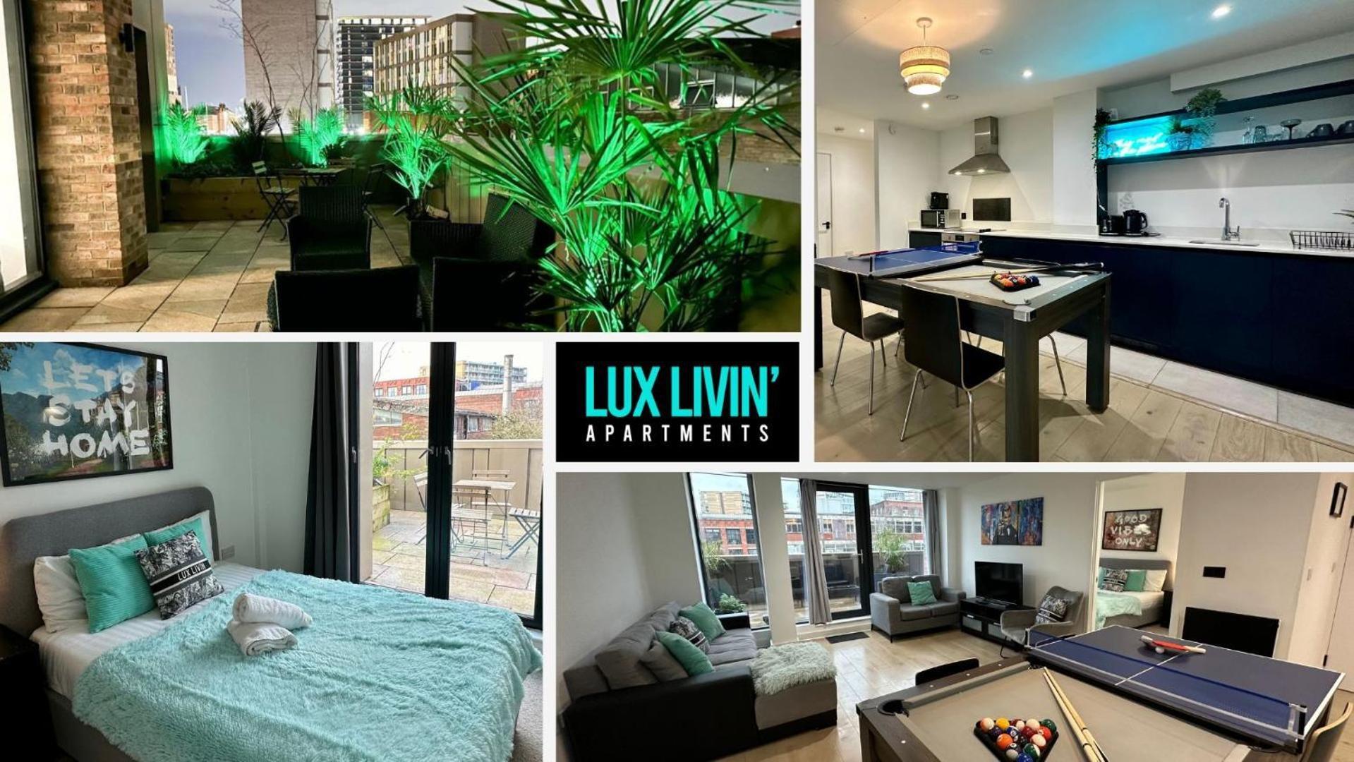Lux Livin' - Luxury 2 Bed With Sky Garden Apartment *