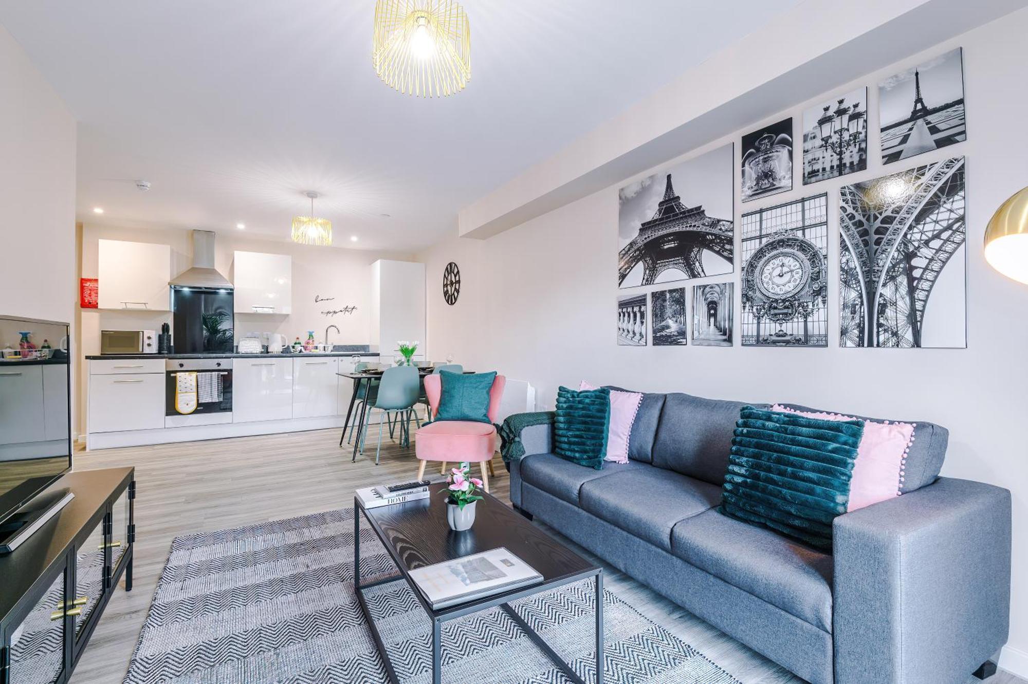 Apartment Deluxe New Build 2 Bedroom 2 Bathroom - Free Secure Parking Manchester