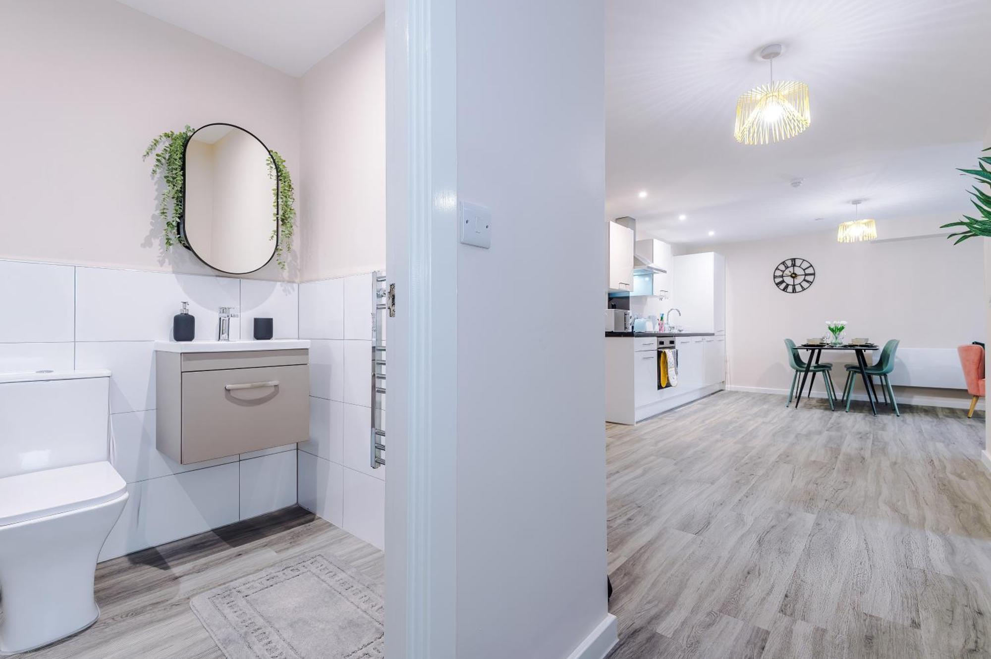 Apartment Deluxe New Build 2 Bedroom 2 Bathroom - Free Secure Parking Manchester