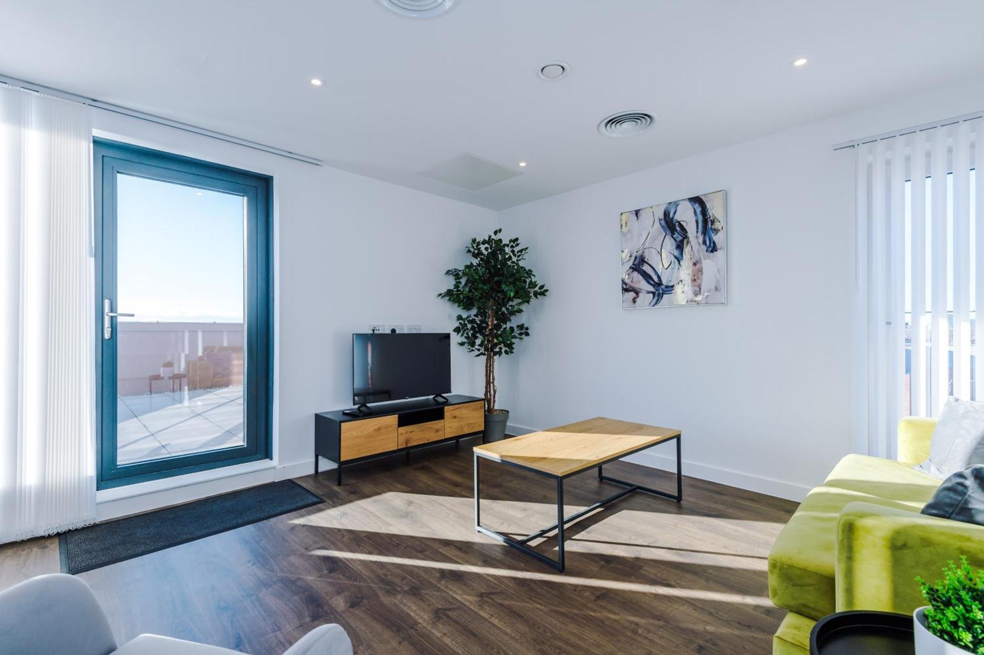 Hilltop Serviced - Salford Quays Apartment *