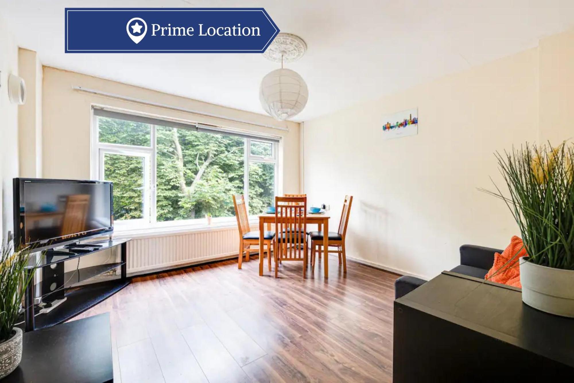 Convenient 1bed Apt Close To Transport Links Apartment *