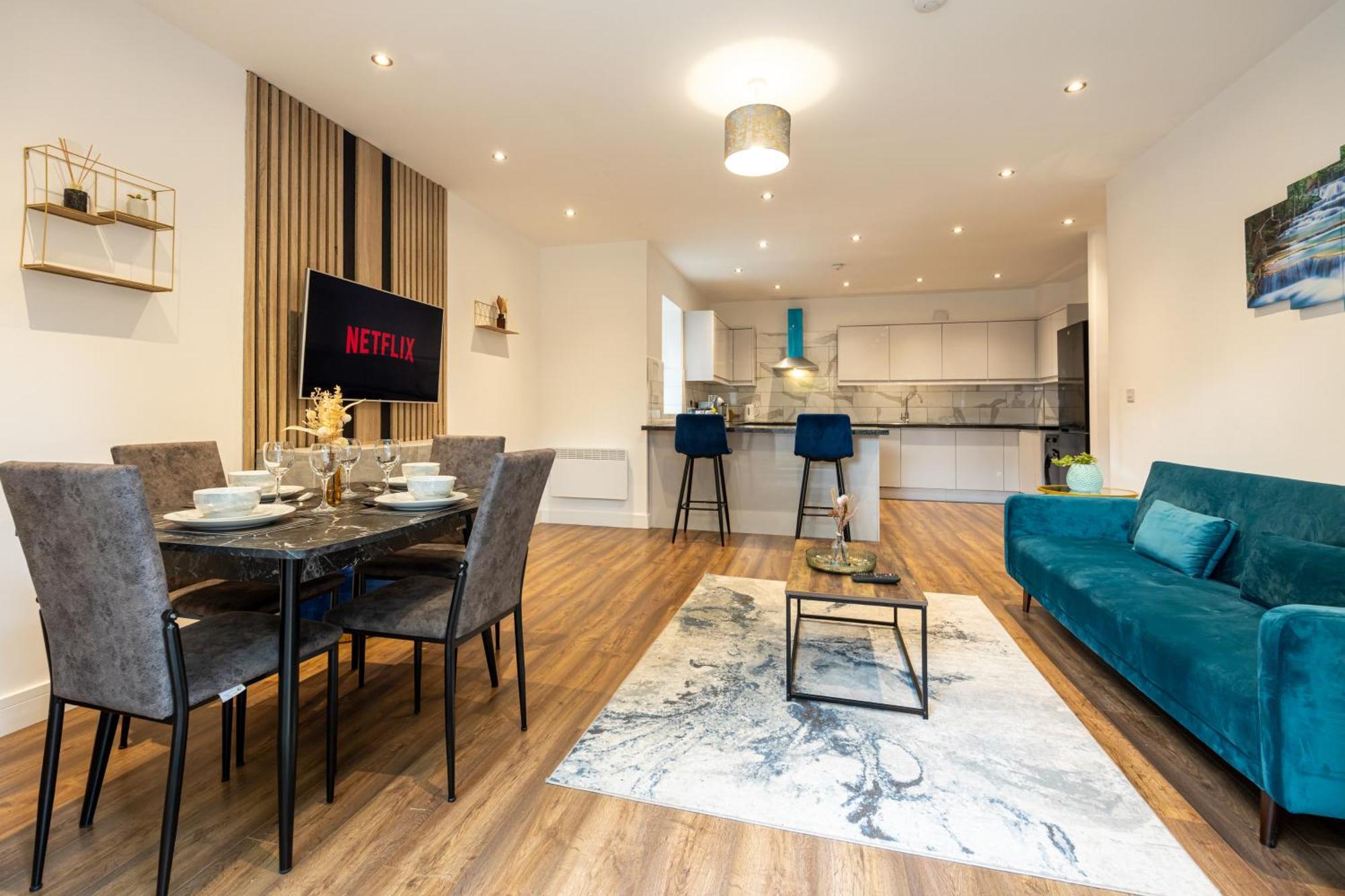 Apartment Vibrant 2Br Apartment In Chorlton, Free Parking Manchester