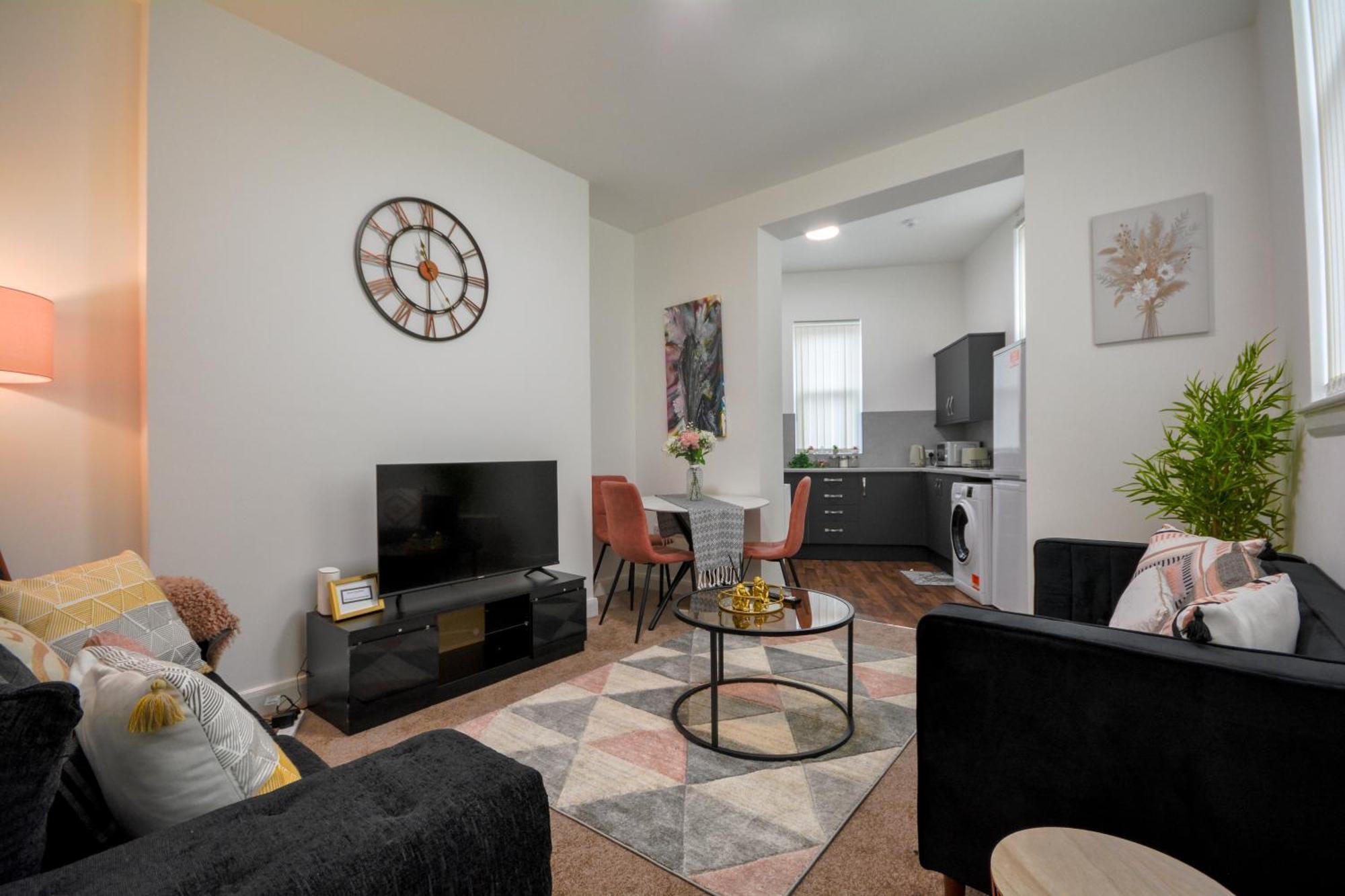 Apartment Stylish With Free Parking