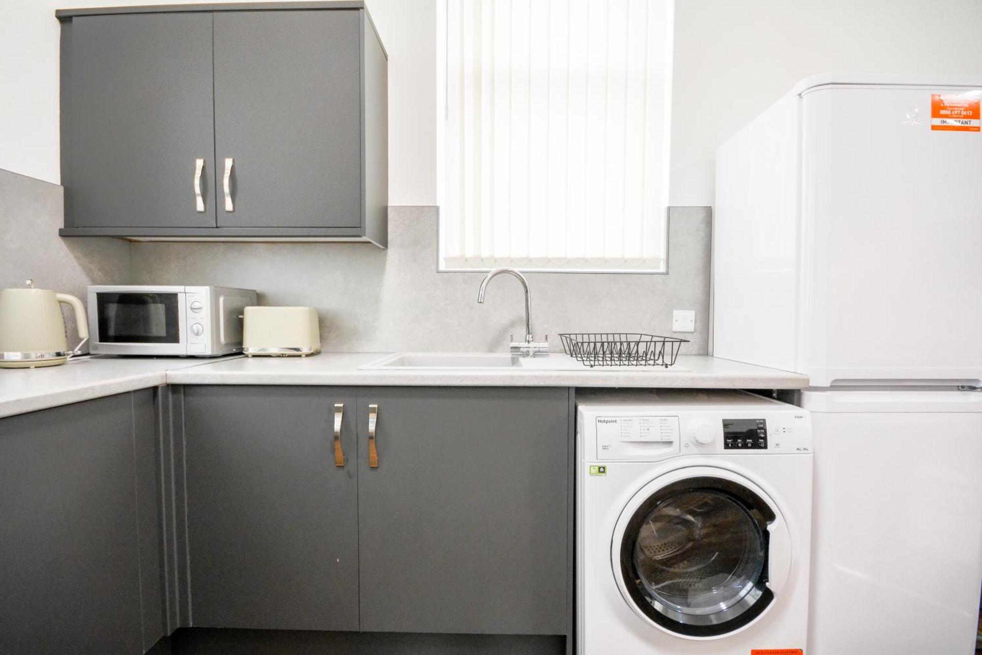 Apartment Stylish With Free Parking Manchester
