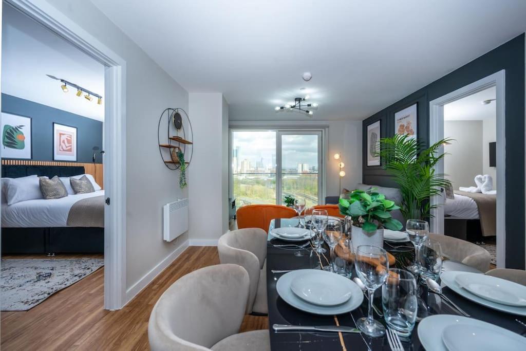 Modern Waterfront Living City's Hotspots Nearby Manchester