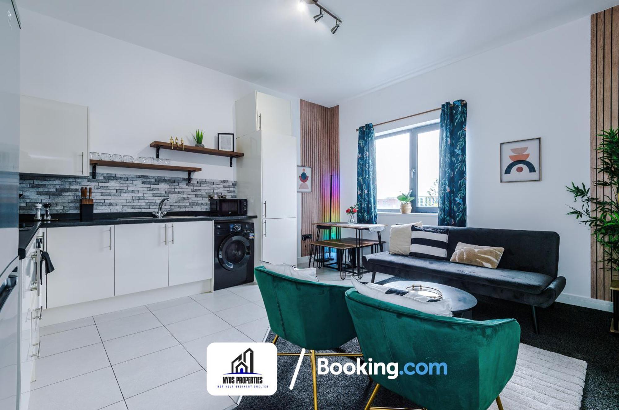Apartment Last-minute Offer L Salford L United Kingdom L Nyos Short Lets & Serviced - Perfect For Business & Leisure