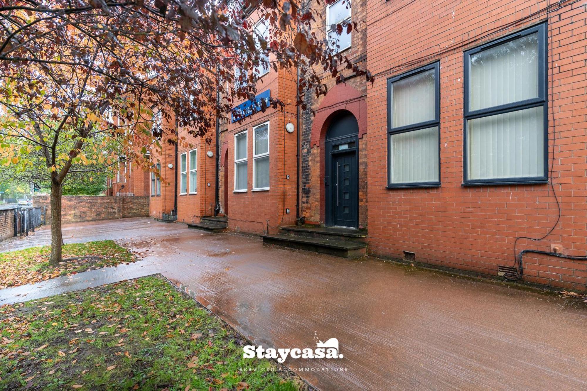 Casa Cove Gf Flat Free Parking - 5min To Hospital Manchester