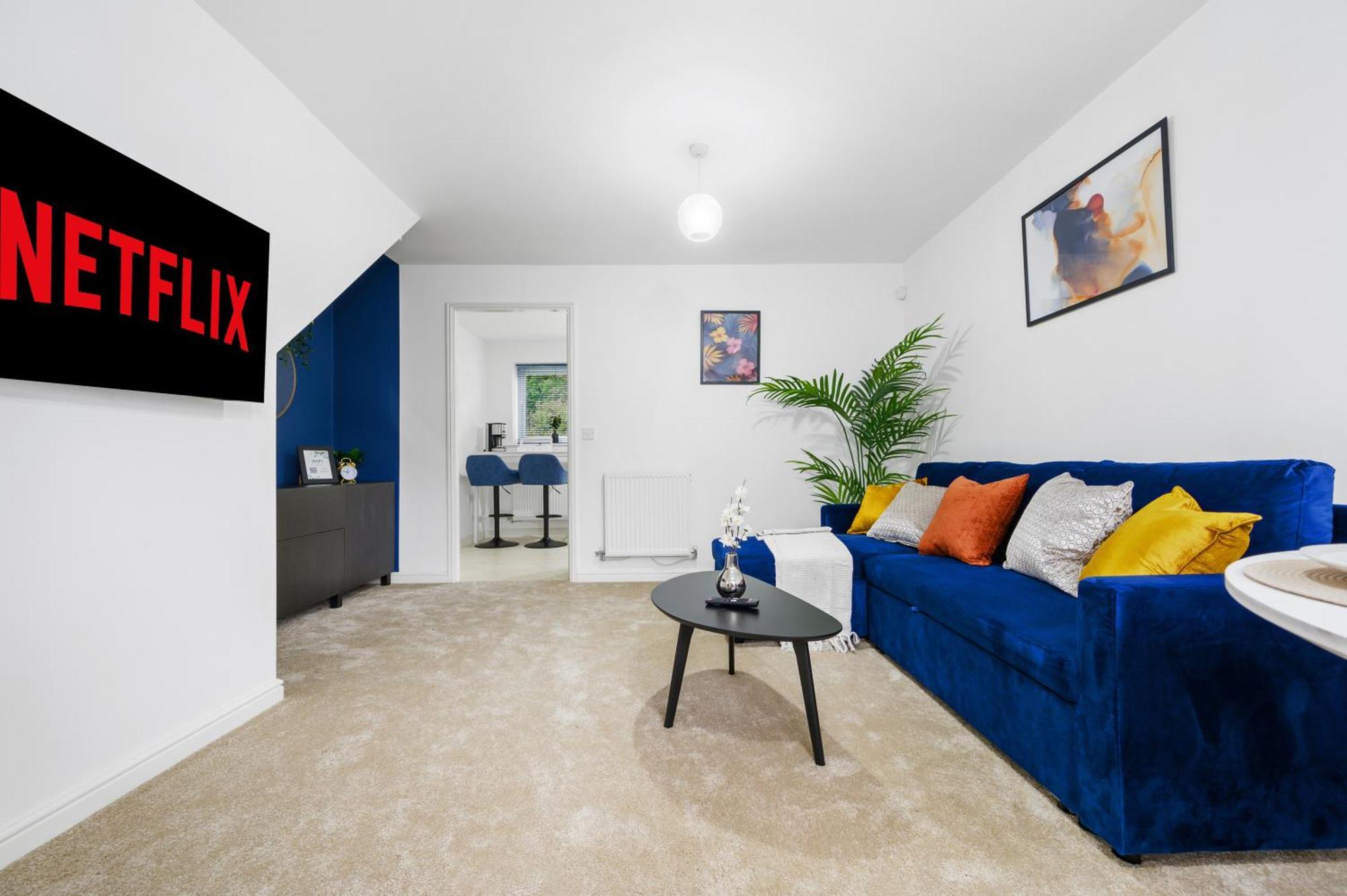 Apartment Comfy Stay 6Mins To Coop Live Arena, Etihad Stadium & City Centre With Wifi & Free Private Parking Manchester