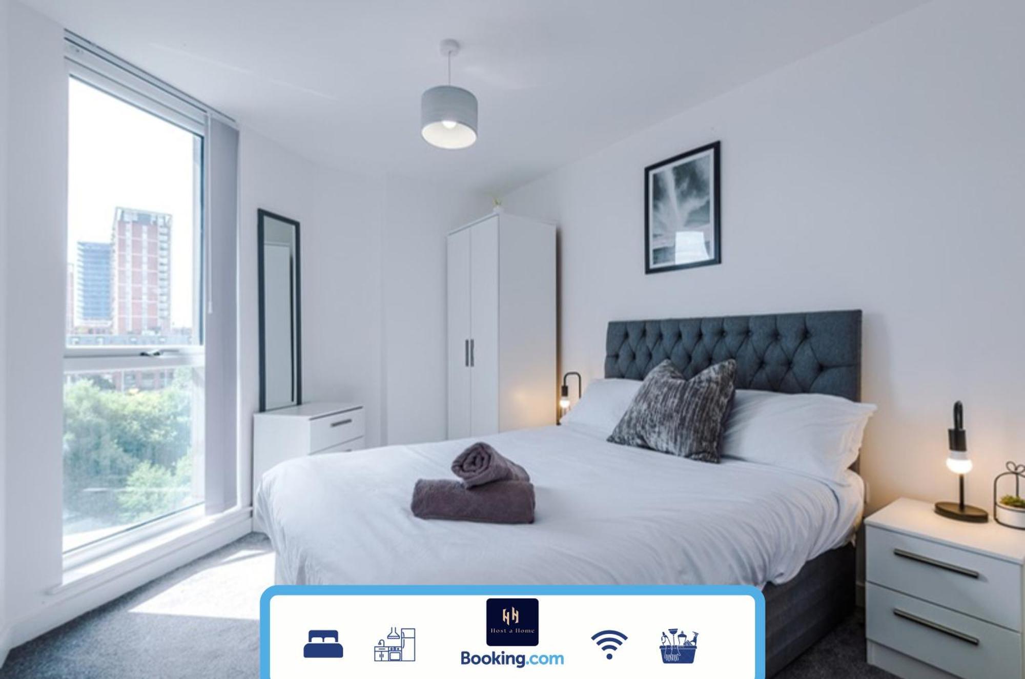 Apartment Modern 1 Bed With Balcony By Host A Manchester