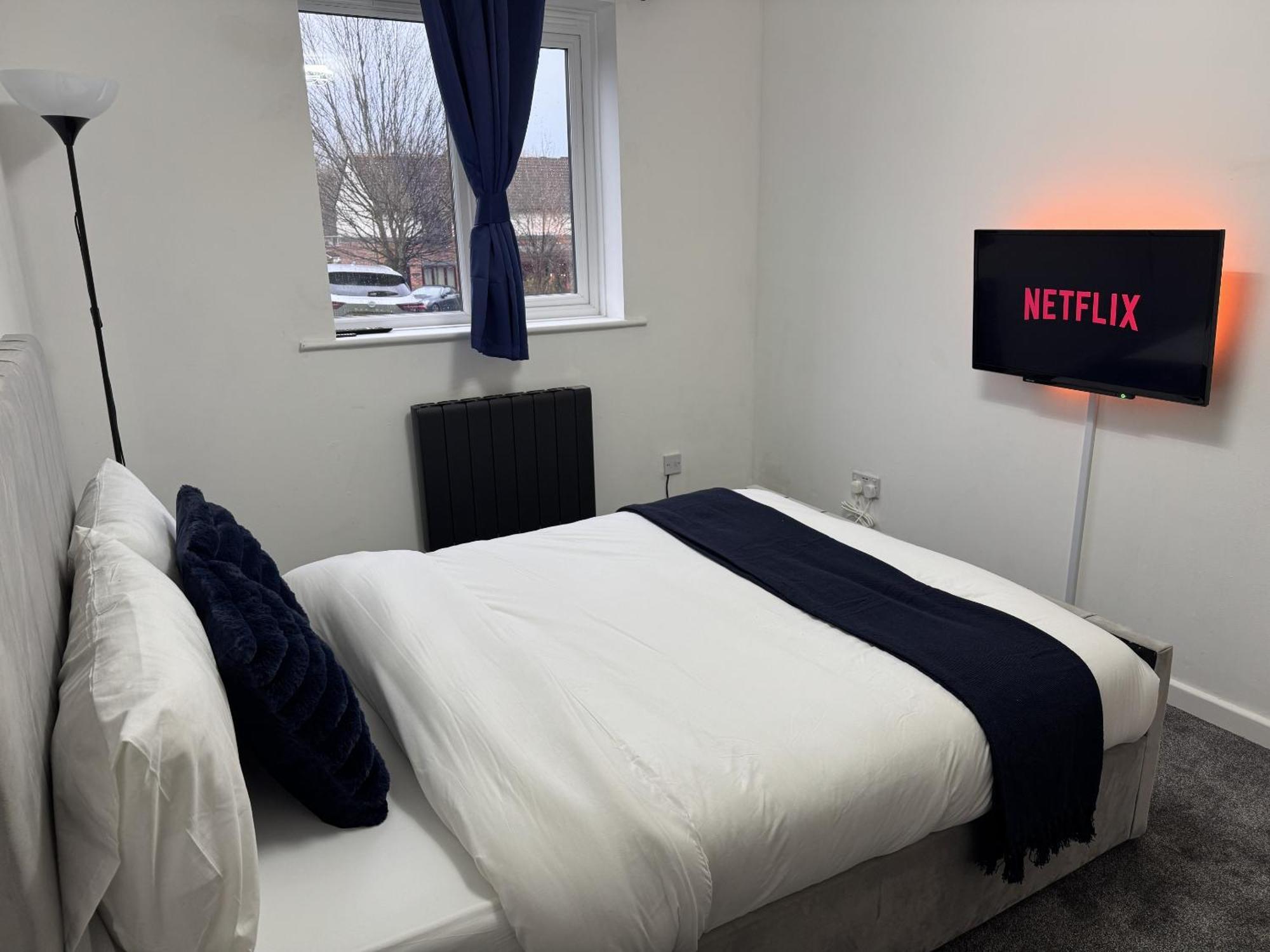 Apartment Cosy 2 Double Bedroom In Ancoats 7 Minutes From Coop Live, Etihad Stadium & Centre- Parking Available