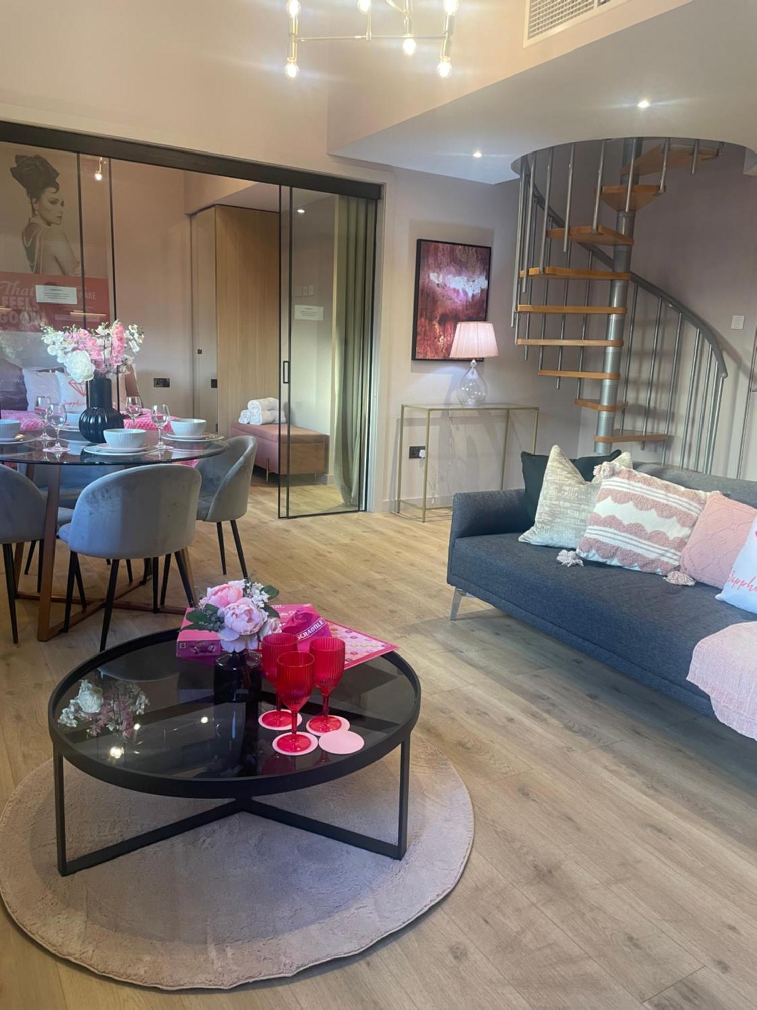 Pretty Pink Posh Penthouse