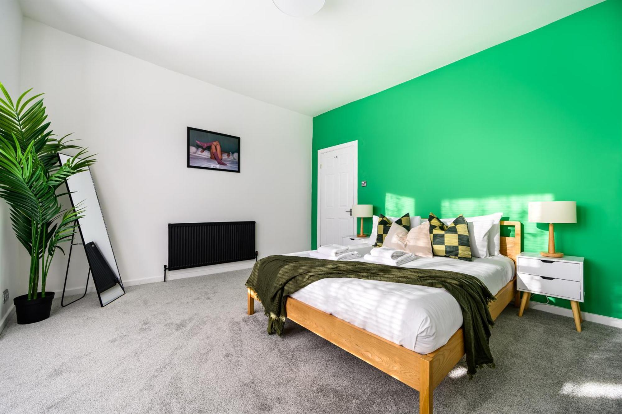 Apartment Stylish Modern - Perfect For Work, Leisure & Stadium Visits With Parking