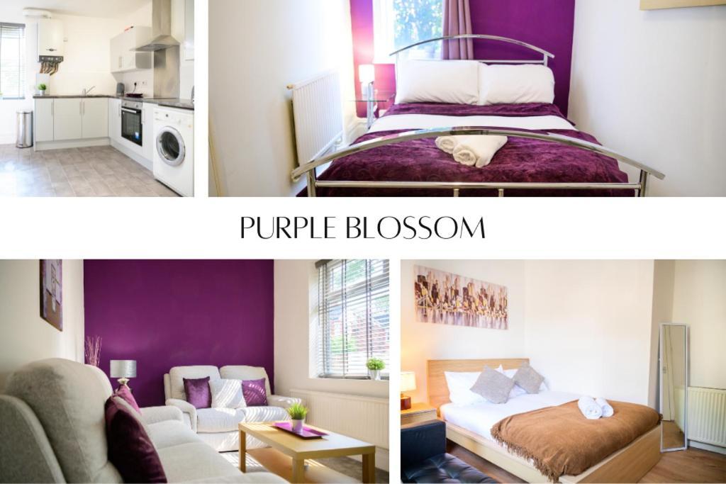 Apartment Purple Blossom, Cosy 2 Bed Apartment, Near Didsbury, Free Parking Manchester