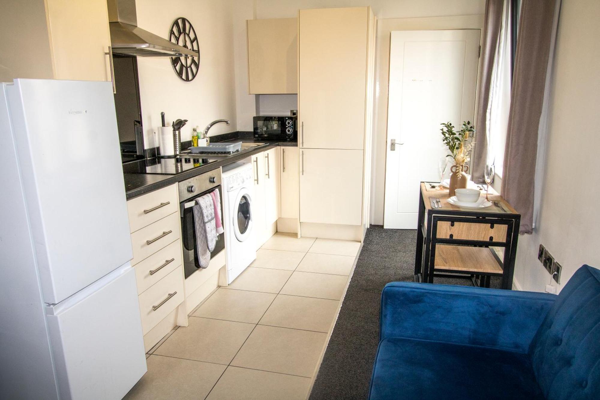 Apartment Cosy 1 Bedroom Flat-free Parking *