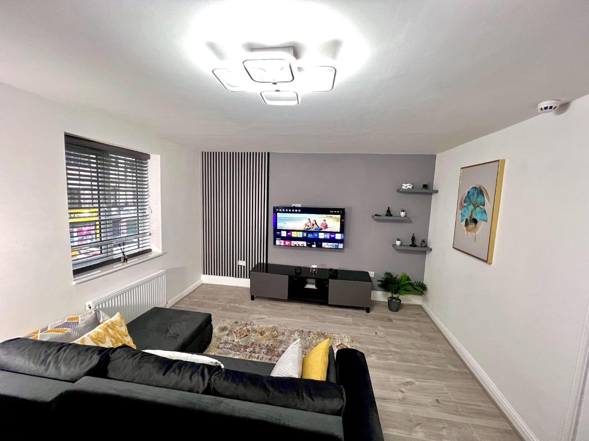 Stylish Spacious 1bd Apt-kingbed-10min Heaton Park Apartment Manchester