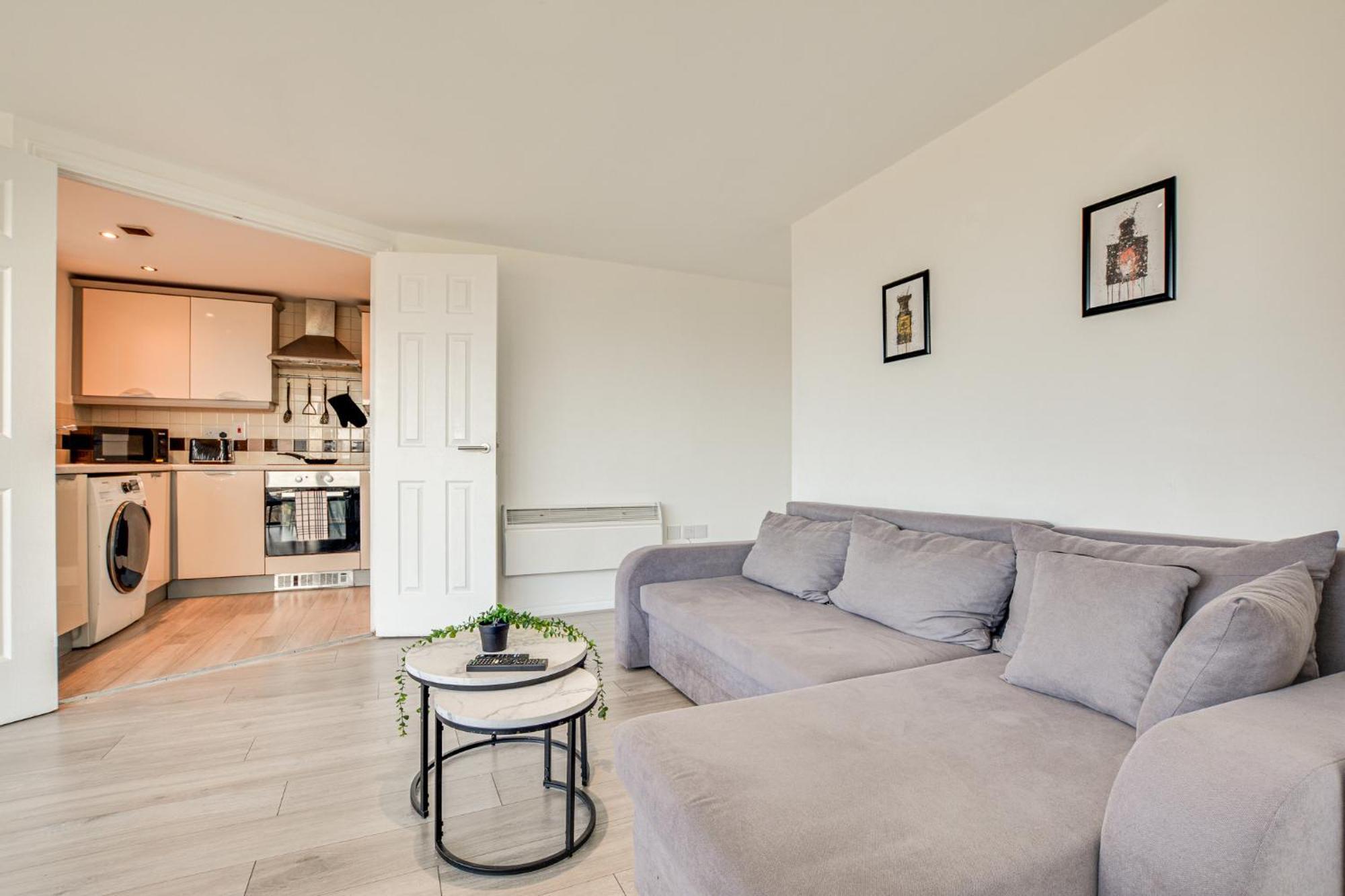 Apartment New Stylish Free Parking Sleeps 5 Or 6 Manchester
