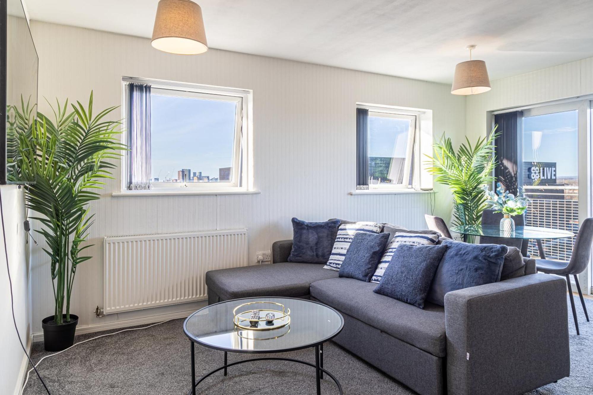 Manchester, Etihad Stadium View , Coop Live, Modern 2 Bed Apartment, Apartment