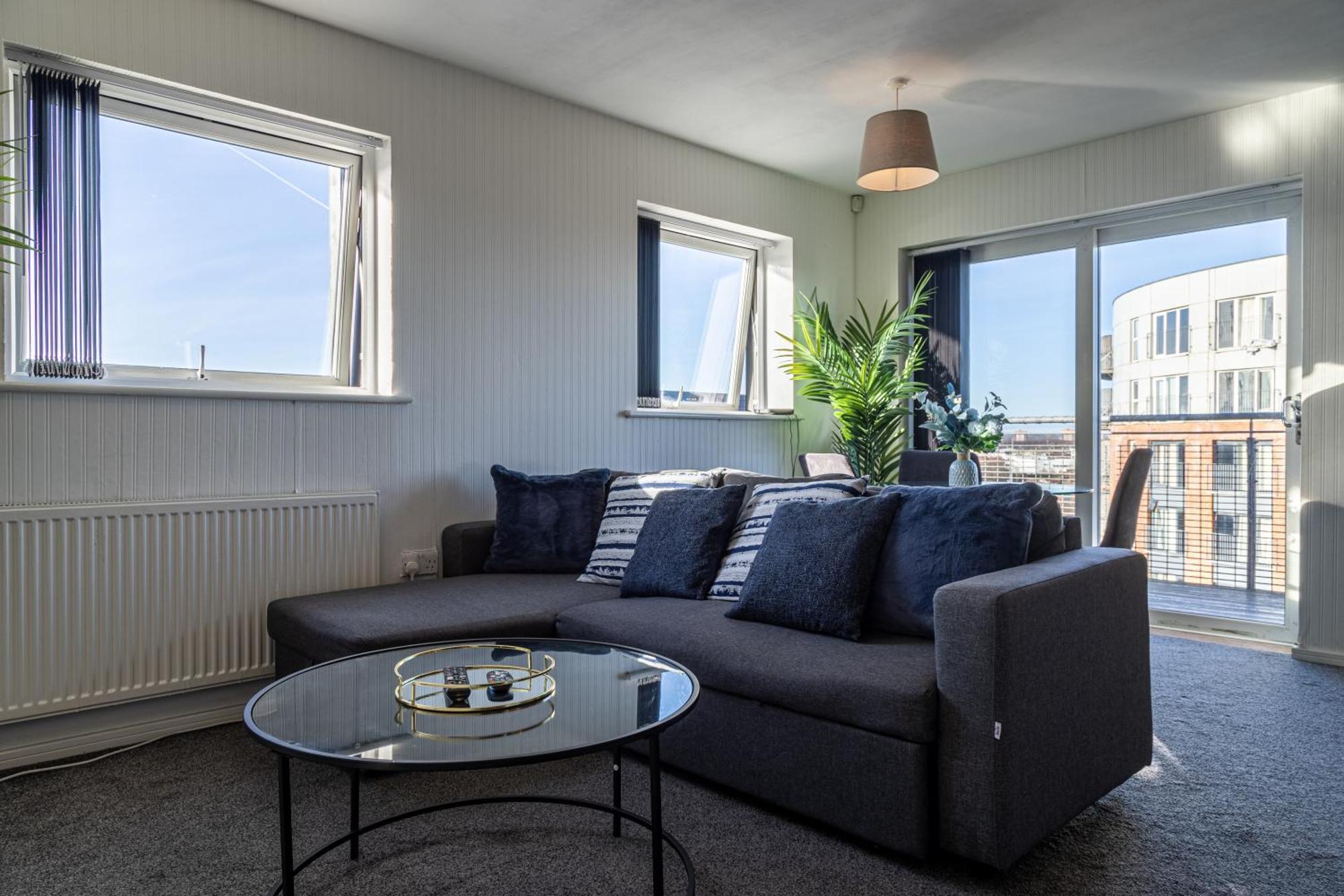 Manchester, Etihad Stadium View , Coop Live, Modern 2 Bed Apartment, Apartment Manchester