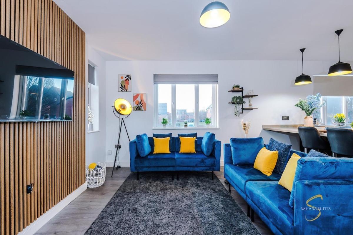Modern 2bed Gem - Mcr - Etihad & Centre - Contractors Hub - Parking Apartment *