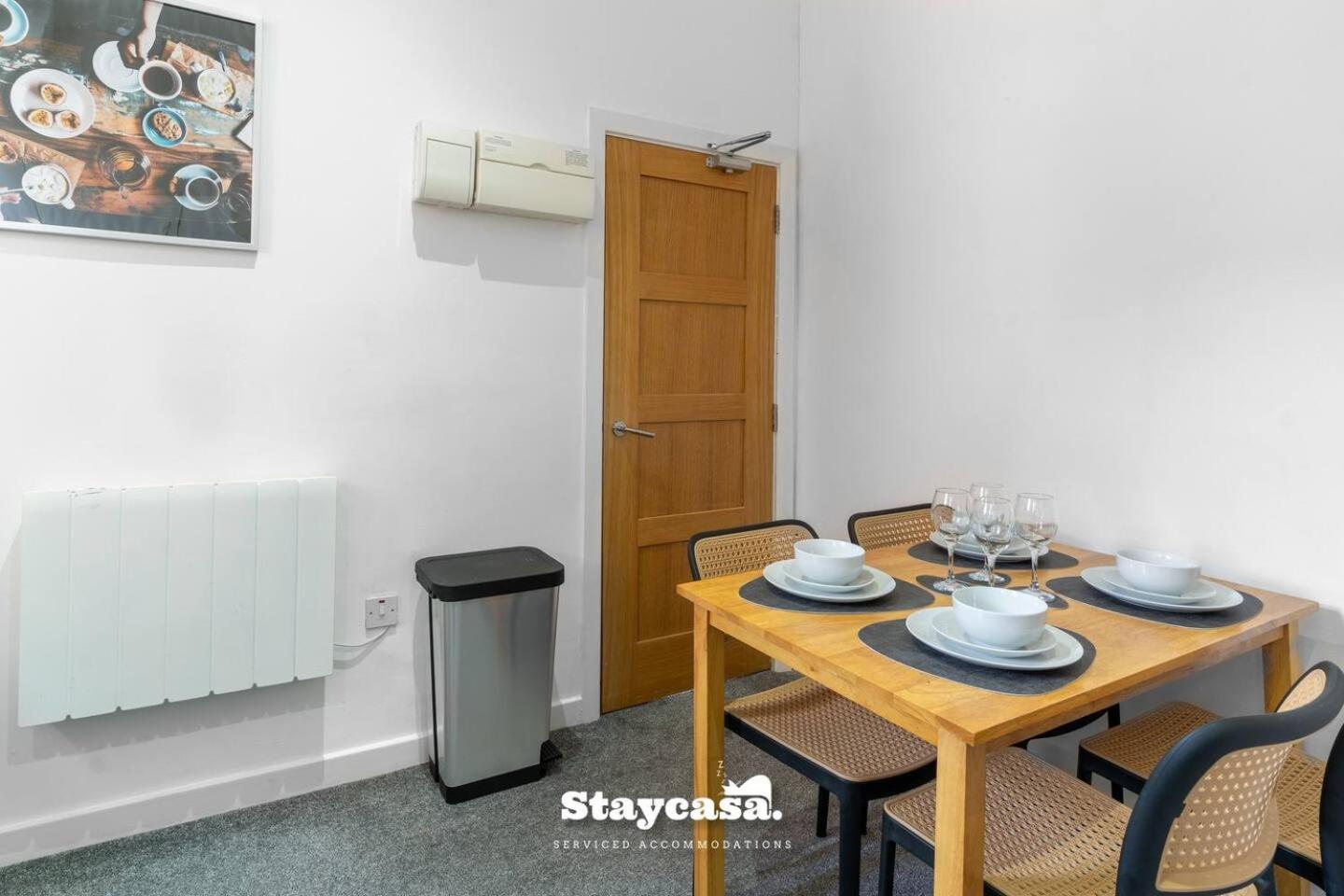 Casa Cove 2F Flat Free Parking - 5Min To Hospital Apartment Manchester