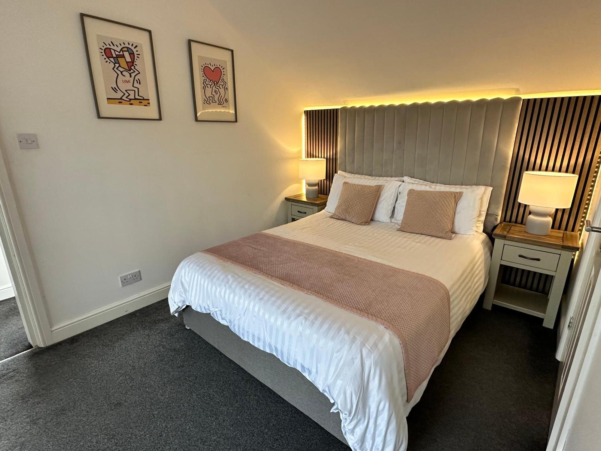 Waterside Mufc & Trafford Centre Townhouse 4 Bedroom Free Parking Manchester
