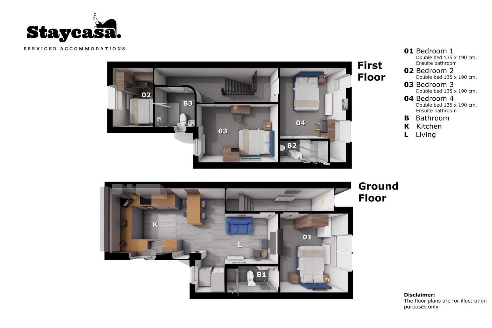 Holiday home Cowesby Co-Living - Private Room Self-Cater