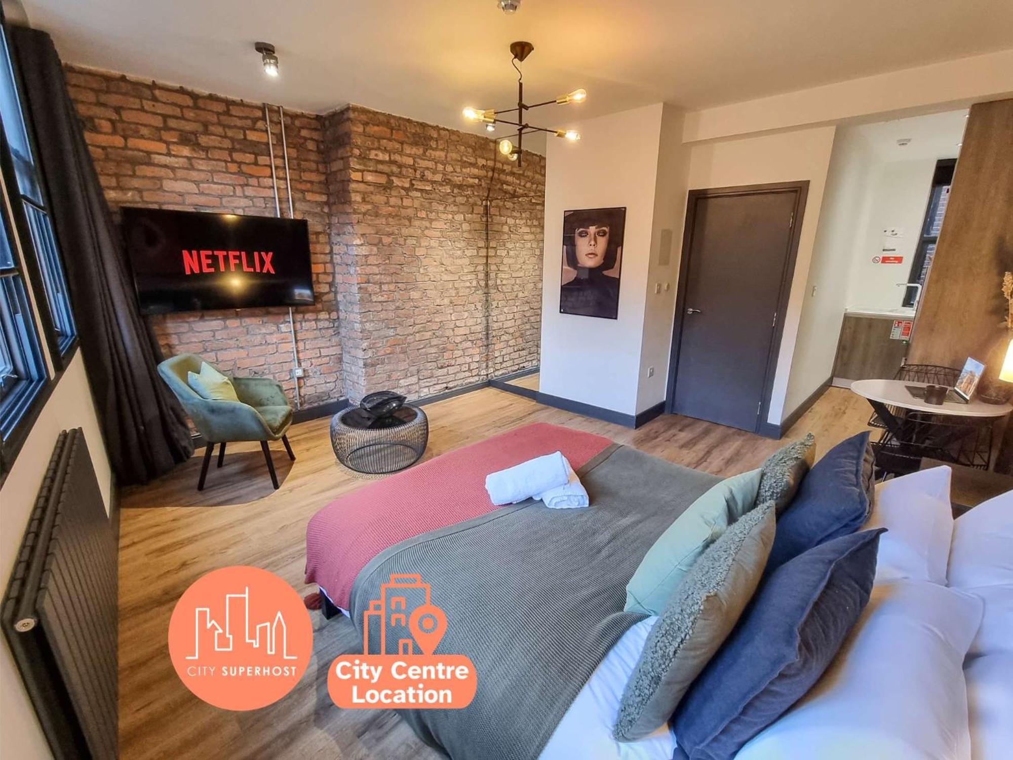 Apartment Luxury In Heart Of Mcr By Superhost
