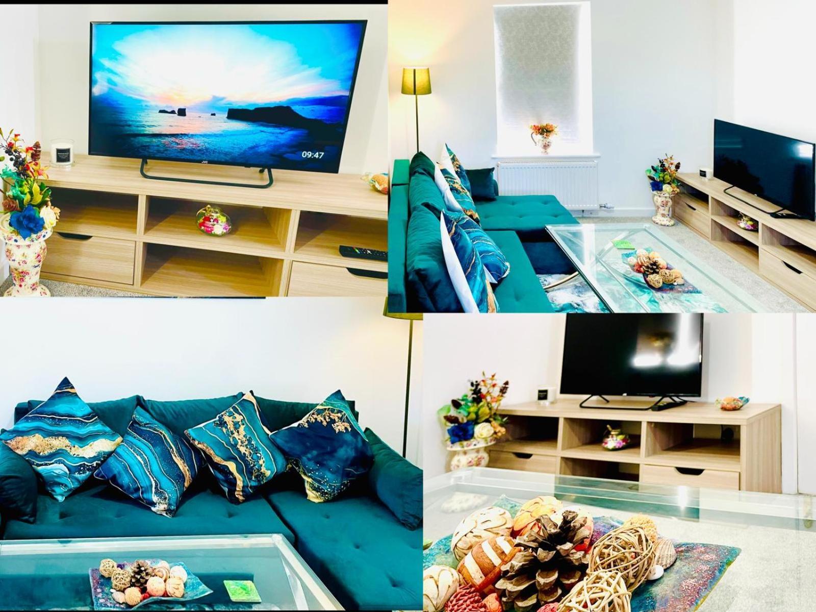 Modern 3 Bedroom Flat Near & Hulme Park Apartment