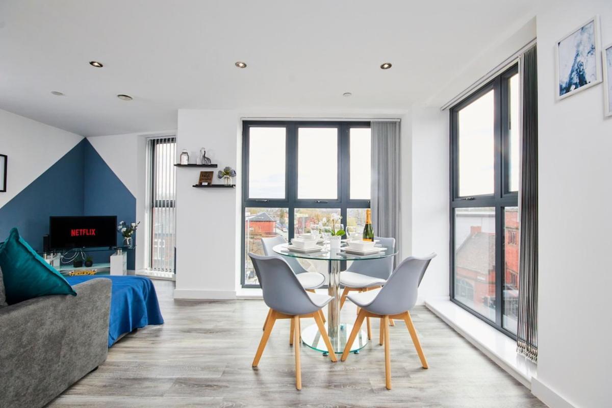 Spacious Apartment, Free Parking, Near Centre By Hass Haus * Manchester