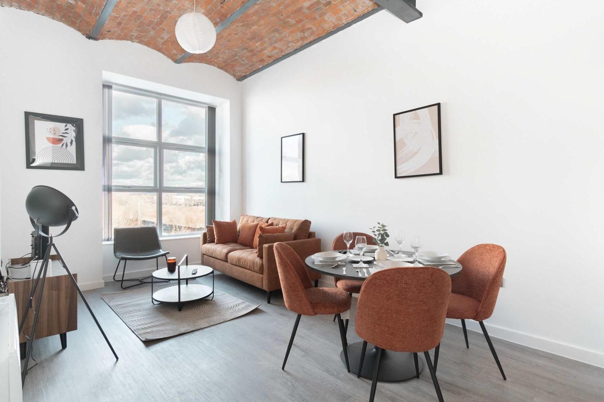 Apartment Fabulous 2bed Close To Etihad Manchester