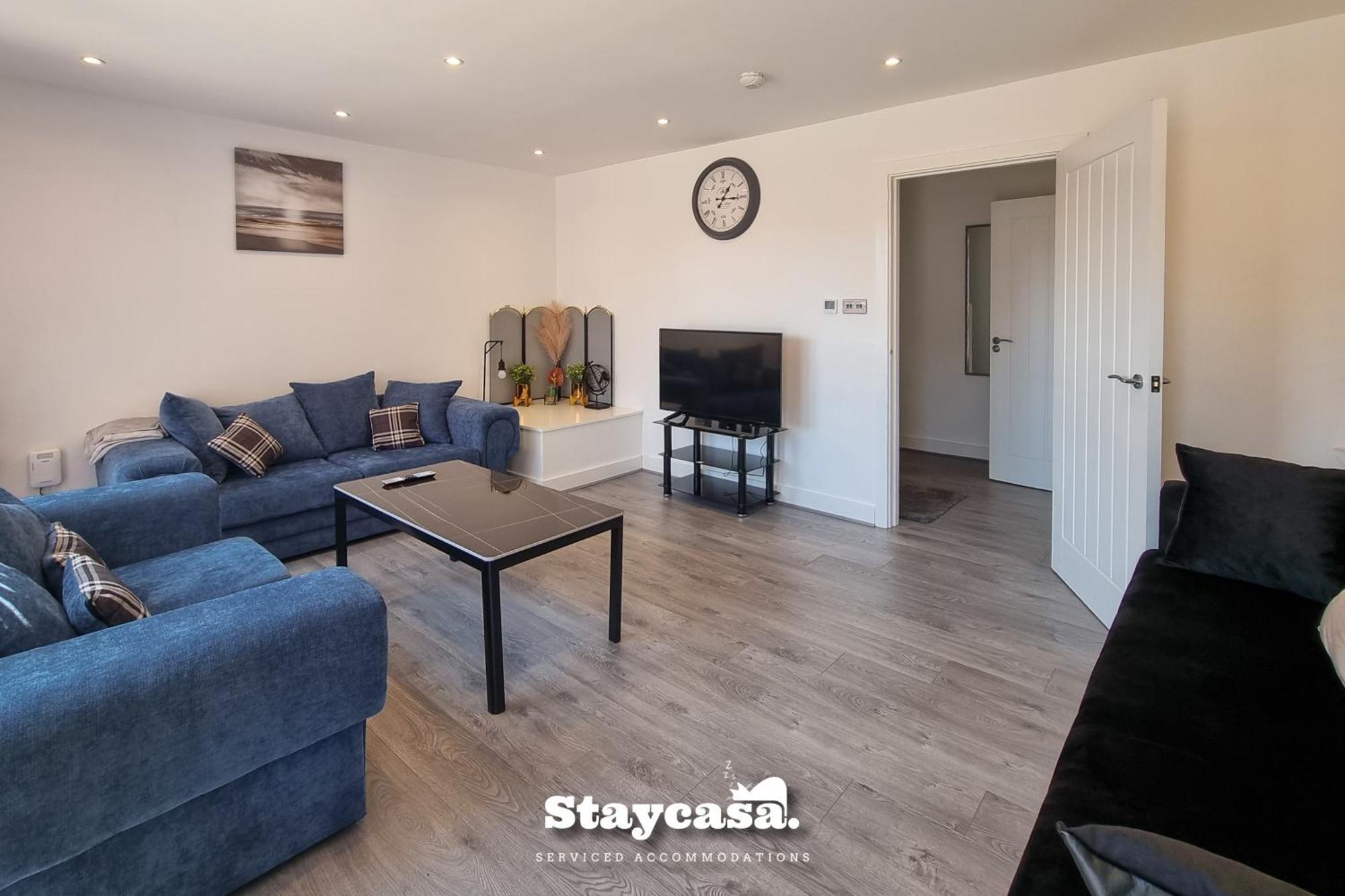 Holiday home Harmony Living Modern New Build With Parking *