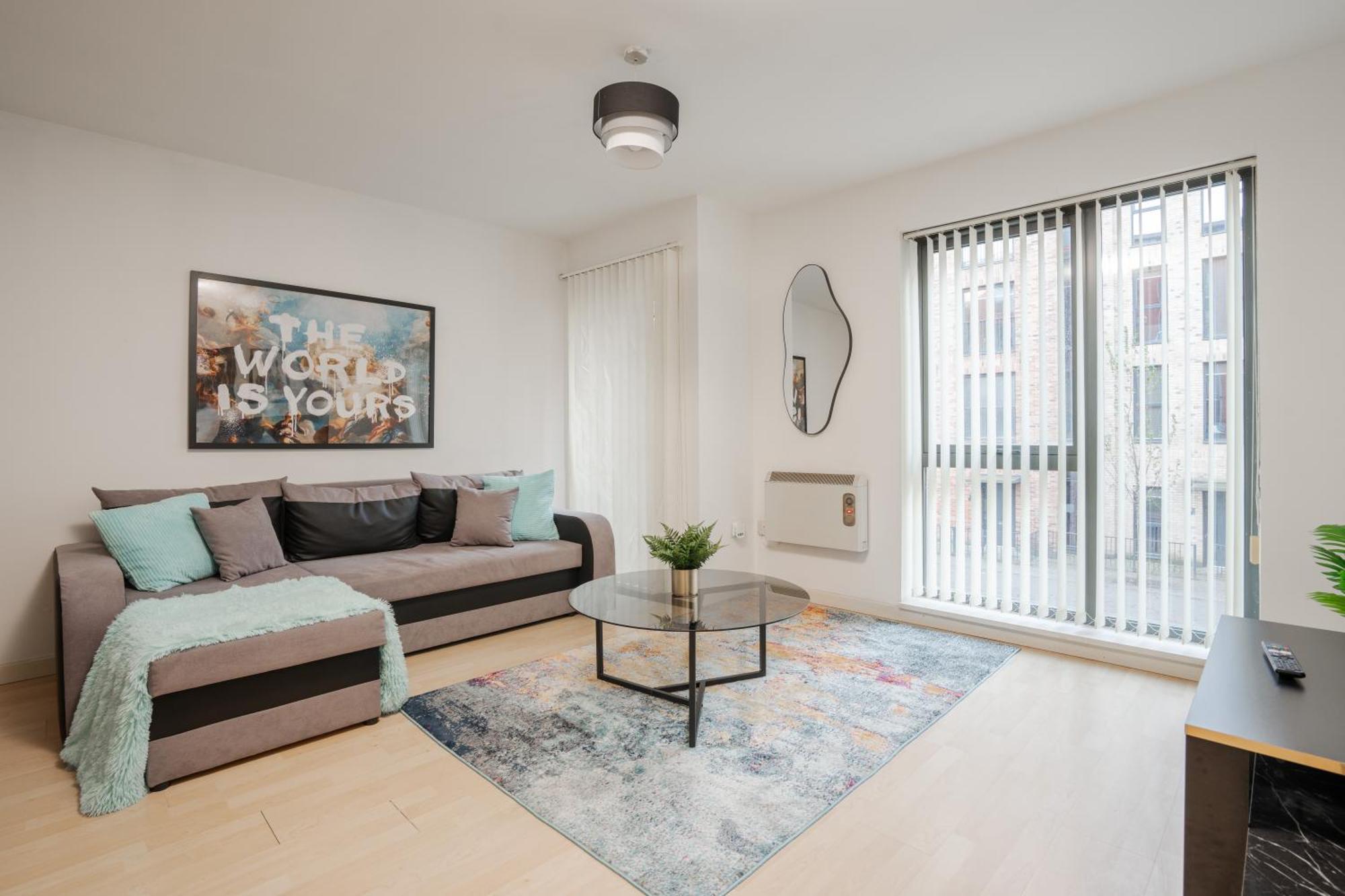 Apartment Luxury 2 Bed Centre Free Parking *