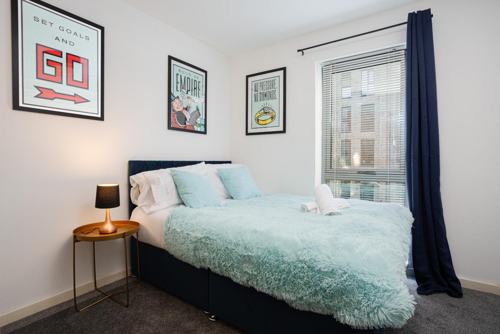 Luxury 2 Bed Centre Free Parking Apartment