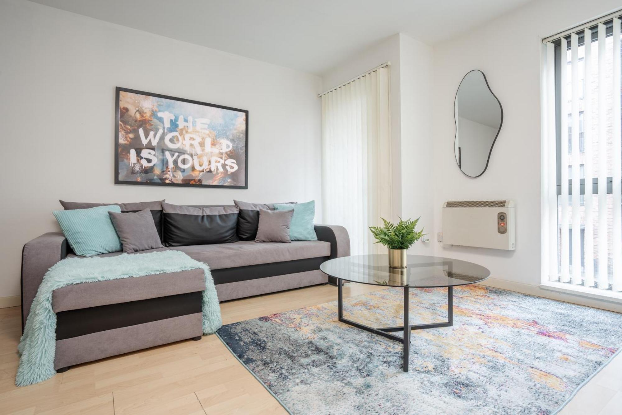 Apartment Luxury 2 Bed Centre Free Parking
