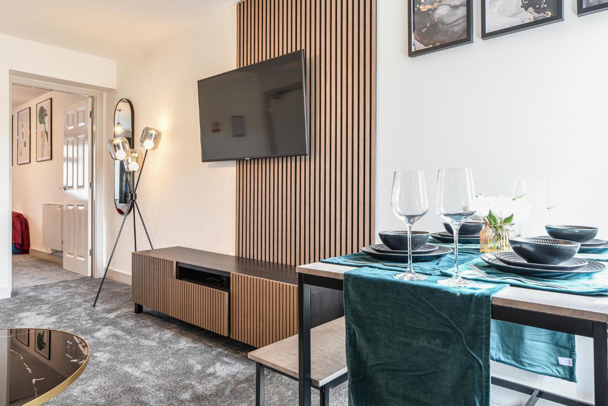 Apartment Stylish Flat Near Coop Arena & Etihad Stadium *
