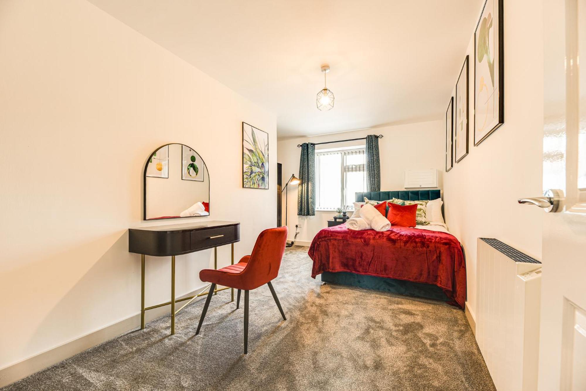 Stylish Flat Near Coop Arena & Etihad Stadium Apartment