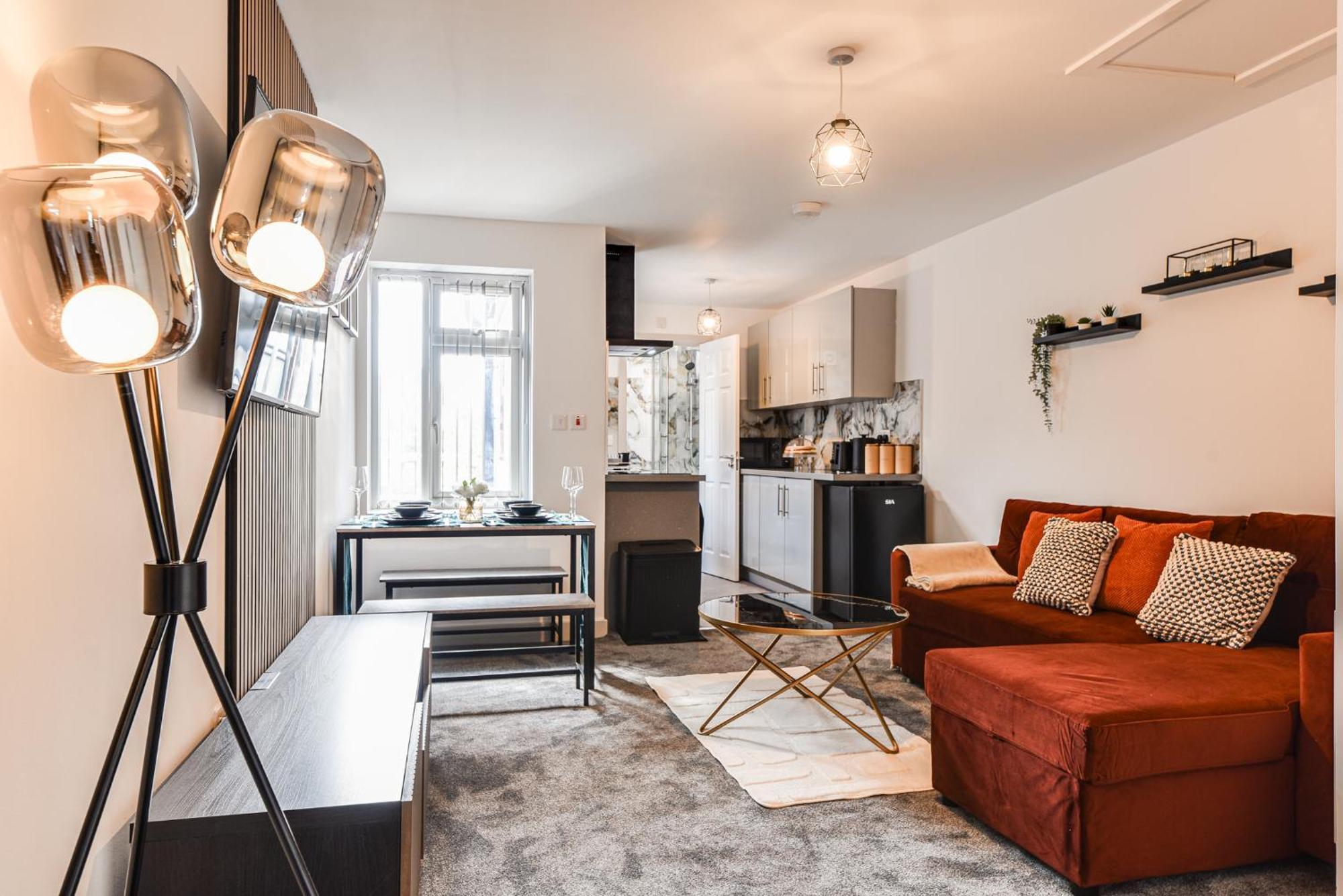Apartment Stylish Flat Near Coop Arena & Etihad Stadium *