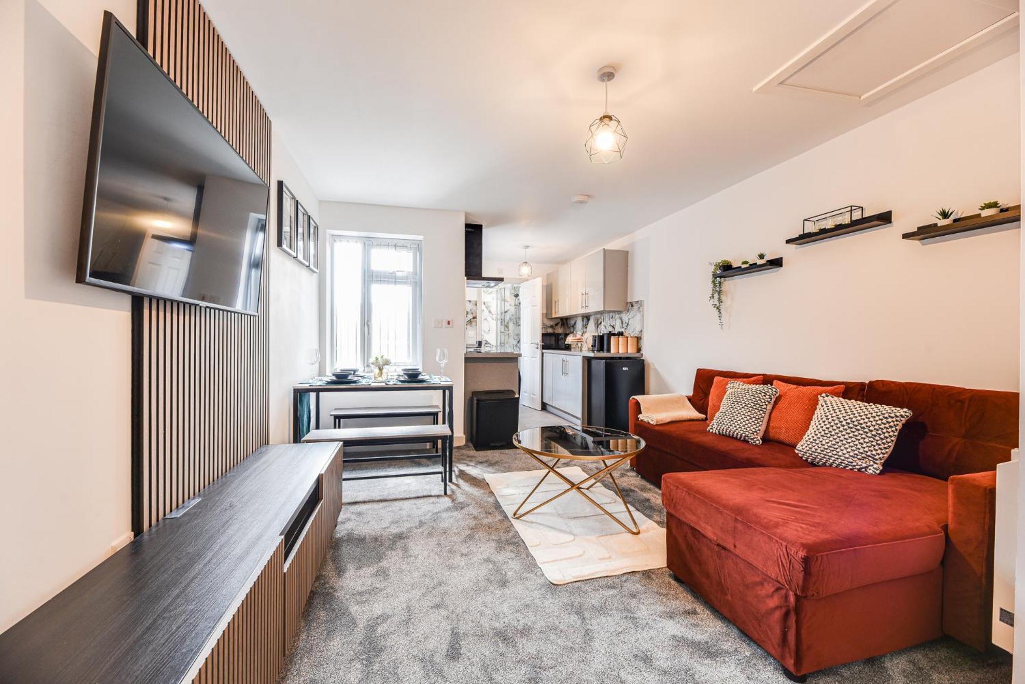 Apartment Stylish Flat Near Coop Arena & Etihad Stadium