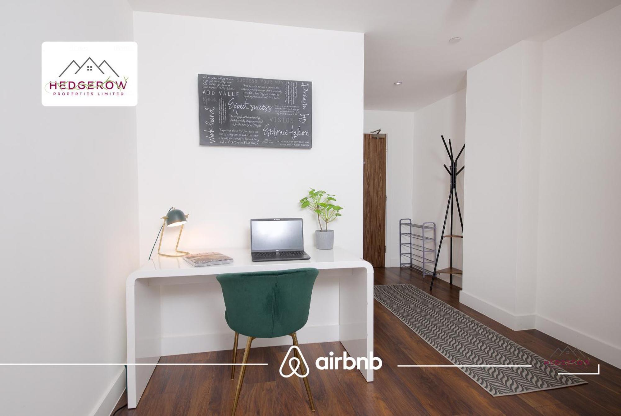 Apartment Centre By Hedgerow