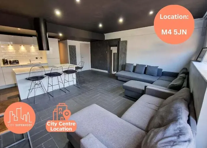City Centre Hidden Gem Sleeps 22 By City Superhost
