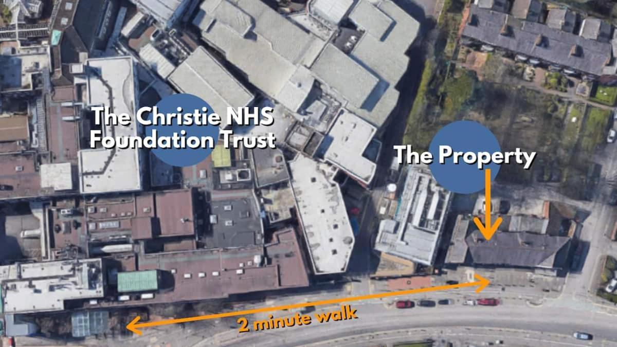 Spacious 2bed With Free Parking! 15min To & Christie Nhs